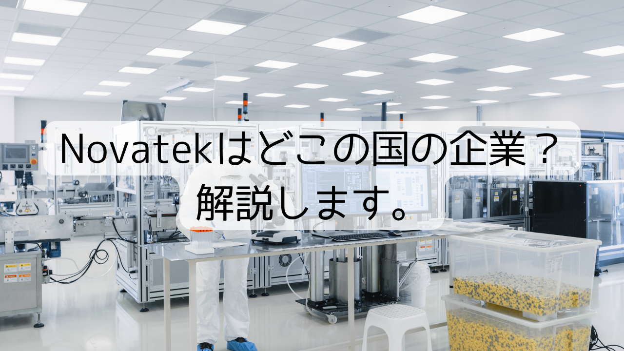 Novatekはどこの国の企業？解説します。